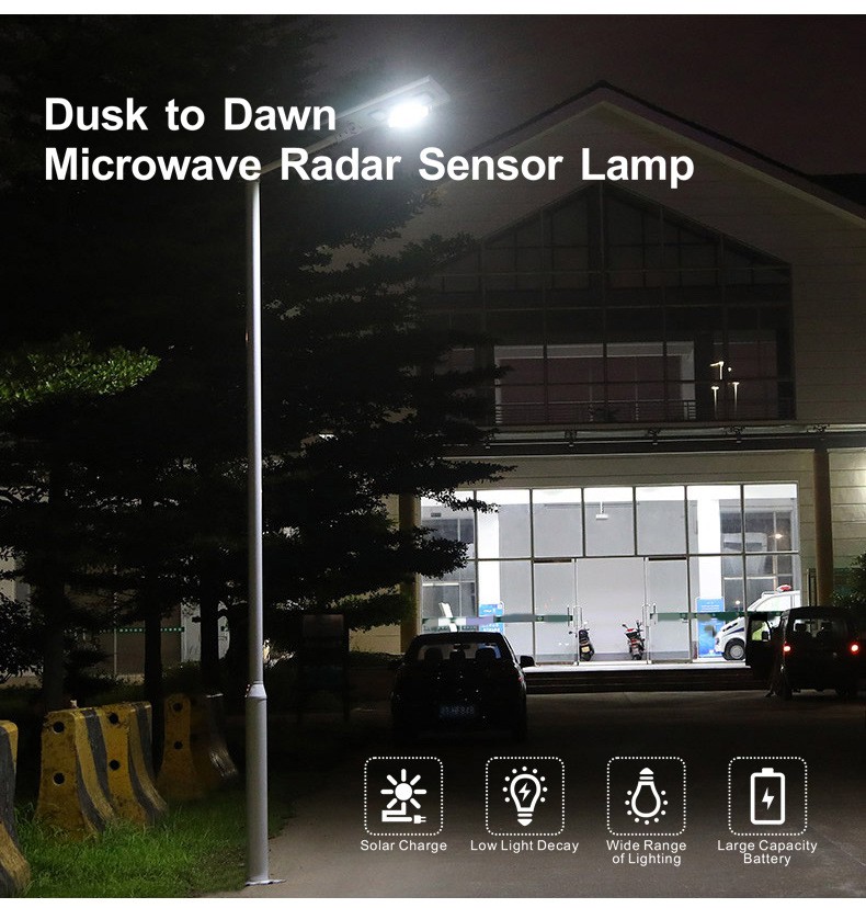 Iluminação de indução solar de 30W de alto lúmen
