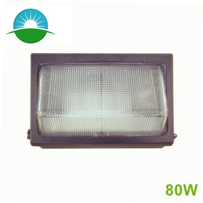 50-80W IP65 luz de pacote de parede à prova d'água LED
