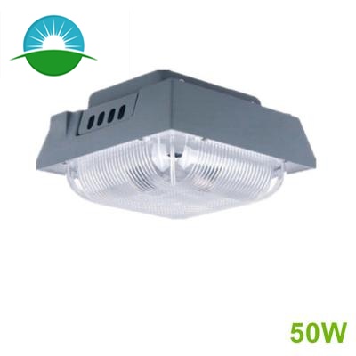 50-100W IP65 LED luz dossel para posto de gasolina

