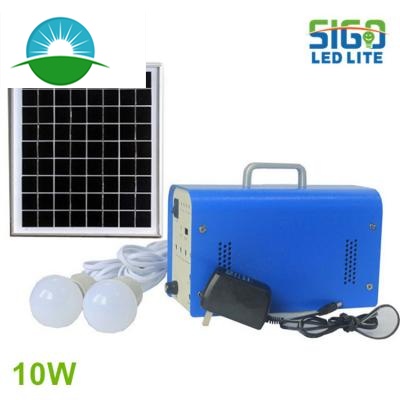 5-50W mini sistema de iluminação solar para casa
